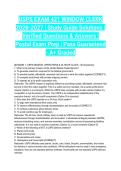 USPS EXAM 421 WINDOW CLERK 2026-2027 &vert; Study Guide Solutions &vert; Verified Questions & Answers &vert; Postal Exam Prep &vert; Pass Guaranteed - A&plus; Graded