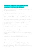 Esthetics Final Exam Review with Solved Questions with Accurate Solutions