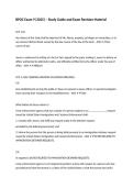 BPOC Exam 9 &lpar;2025&rpar; &ndash; Study Guide and Exam Revision Material