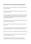 BCSOT Exam 1 &lpar;2025&rpar; &ndash; Study Guide and Exam Revision Material