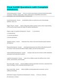 Final Az036 Questions with Complete Solutions&period;