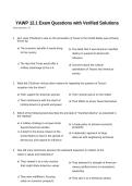 YAWP 12&period;1 Exam Questions with Verified Solutions