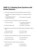 YAWP Ch&period; 6 Reading Exam Questions with Verified Solutions