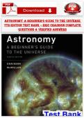 Astronomy&colon; A Beginner&rsquo;s Guide to the Universe &lpar;7th Edition by Chaisson&rpar; &ndash; Comprehensive Study Notes & Exam Revision Guide