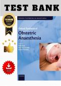 Test Bank for Oxford Textbook of Obstetric Anaesthesia 1st edition by Vicki Clark &vert; All Chapters &lpar;1-55&rpar; 