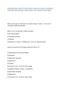 NURA 408 EXAM 1 PRACTICE QUESTIONS B - MODULES 1 AND 2 GI&comma; IMMUNE &vert; QUESTIONS AND ANSWERS &vert; SPRING 2026 &vert; WITH COMPLETE SOLUTIONS&period;