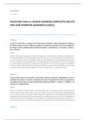 NCLEX RN EXAM A&plus; GRADE ASSURED COMPLETE SOLUTIONS AND VERIFIED ANSWERS