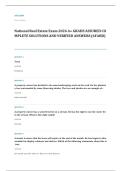 national real estate EXAM A&plus; GRADE ASSURED COMPLETE SOLUTIONS AND VERIFIED ANSWERS