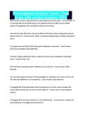 Promulgated Contracts Exam with the correct answers 100&percnt;