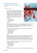 Test bank for Pathophysiology 6th Edition with test questions and answers graded A&plus;