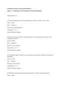 Exam &lpar;elaborations&rpar; Foundations of Finance 