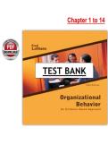 Organizational Behavior&colon; An Evidence-Based Approach&comma; 12th Edition &ndash; Test Bank &ndash; Luthans