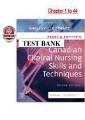 Perry & Potter&rsquo;s Canadian Clinical Nursing Skills and Techniques&comma; 2nd Edition &ndash; Test Bank &ndash; Cobbett