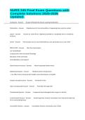 NURS 345 Final Exam Questions with Complete Solutions 2025-2026 Updated&period;&NewLine;&NewLine;