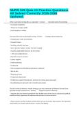 NURS 345 Quiz &num;1 Practice Questions All Solved Correctly 2025-2026 Updated&period;