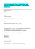 NURS 345 VCU Test 1 Questions with Correct Answers Graded A&plus; 2025-2026 Updated&period;