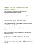 Stat 201 UTK Final Exam questions and&NewLine;answers Graded A&plus;