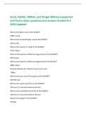 Stout&comma; M240C&comma; XM914&comma; and Stinger Military Equipment&NewLine;and Tactics Exam questions and answers Graded A&plus;&vert;&NewLine;2026 Updated