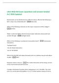 UIUC MCB 450 Exam 1questions and answers Graded&NewLine;A&plus;&vert; 2026 Updated