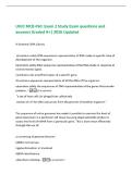 UIUC MCB 450&colon; Exam 2 Study Exam questions and&NewLine;answers Graded A&plus;&vert; 2026 Updated