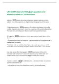UNE CHEM 1011 LAB FINAL Exam questions and&NewLine;answers Graded A&plus;&vert; 2026 Updated