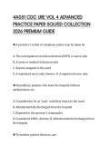 4A051 CDC URE VOL 4 ADVANCED&NewLine;PRACTICE PAPER SOLVED COLLECTION&NewLine;2026 PREMIUM GUIDE&NewLine;