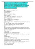Portage Learning Pathophysiology NURS 231 &NewLine;BIOD 331 Final Exam Inclusive module 1-10 &NewLine;exams with 100&percnt; Verified Answers All Versions &NewLine;Latest Updated 2026&sol;2027 Guide Top Study &NewLine;Guide already Graded A&NewLine;