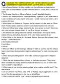 COLORADO POST CERTIFICATION LAW ENFORCEMENT EXAM 2026 COMPREHENSIVE QUESTIONS WITH ANSWERS AND RATIONALES