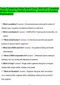 Texas Esthetician State Board Exam 2026-2027 Complete Written Review &vert; Verified Questions&comma; Answers & Detailed Explanations&NewLine;