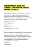 CANS EXAM FINAL PAPER 2026&NewLine;COMPLETE SOLUTIONS AND VERIFIED&NewLine;ANSWERS GRADED A&plus;