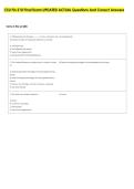 CSU Fin 310 Final Exam UPDATED ACTUAL Questions And Correct Answers 