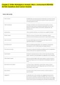 Chapter 2&colon; Online Marketplace Analysis&colon; Micro- environment UPDATED &NewLine;ACTUAL Questions And Correct Answers 