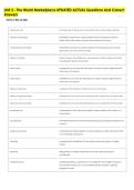 Unit 3 - The World Marketplace UPDATED ACTUAL Questions And Correct &NewLine;Answers 