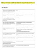 Individual Marketplace UPDATED ACTUAL Questions And Correct Answers 
