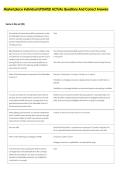 Market place Individual UPDATED ACTUAL Questions And Correct Answers 