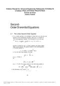 SOLUTION MANUAL FOR ADVANCED ENGINEERING MATHEMATICS SI EDITION 8TH EDITION &ndash; O&rsquo;NEIL &vert; COMPLETE STEP-BY-STEP ANSWERS&NewLine;&NewLine;