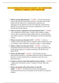 ITN 170&colon; NETWORK INFRASTRUCTURE PACKAGED EXAMS 2026&sol;2027 &vert; 100&percnt; VERIFIED QUESTIONS & ANSWERS &vert; ALL MODULES & FINAL EXAM BUNDLE &vert; COMPTIA NETWORK&plus; ALIGNED &vert; PASS GUARANTEE