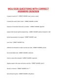 WGU D335 Introduction to Python Questions with Correct Answers