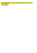Pre-AP Biology Exam 1 Study Guide UPDATED ACTUAL Questions And &NewLine;Correct Answers 
