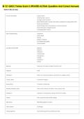 BI 121 GRCC Forbes Exam 3 UPDATED ACTUAL Questions And Correct Answers 