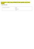 BI 122 Exam 4 - GRCC Forbes UPDATED ACTUAL Questions And Correct &NewLine;Answers