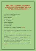 CRPC PRACTICE EXAM 1 COMPLETE &NewLine;QUESTIONS WITH DETAILED VERIFIED &NewLine;ANSWERS &sol;ALREADY GRADED A&plus; 