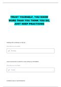 HPAT DIAGNOSTIC EXAM QUESTIONS WITH CORRECT ANSWERS