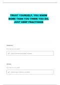 HPAT COMMON WORDS QUESTIONS WITH CORRECT ANSWERS