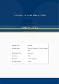 IRM4720 Assignment 2 2026 &lpar; 185206&rpar; Year Module Due 2026