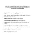 ERAILSAFE CERTIFICATION SCRIPT 2026 QUESTIONS&NewLine;WITH SOLUTIONS GRADED A&plus;&NewLine;