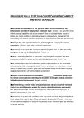 ERAILSAFE FINAL TEST 2026 QUESTIONS WITH CORRECT&NewLine;ANSWERS GRADED A&plus;