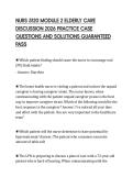 NURS 5120 MODULE 2 ELDERLY CARE &NewLine;DISCUSSION 2026 PRACTICE CASE &NewLine;QUESTIONS AND SOLUTIONS GUARANTEED &NewLine;PASS