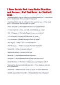 7 Brew Barista Test Study Guide Questions&NewLine;and Answers &vert; Full Test Bank &vert; A&plus; Verified &vert;&NewLine;2026