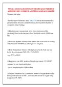 NUR 213 EXAM &num;2 QUESTIONS WITH DETAILED VERIFIED &NewLine;ANSWERS &lpar;100&percnt; CORRECT ANSWERS&rpar; &sol;ALREADY GRADED 